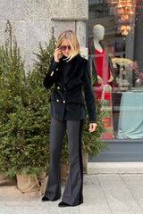 PANTALONE ZAMPA FRESCO LANA