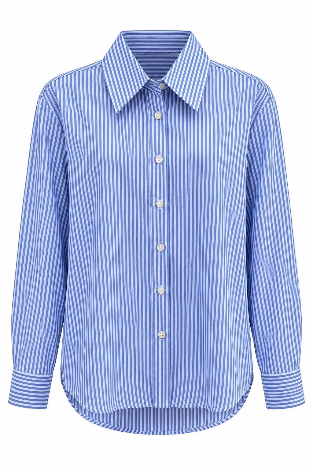 CAMICIA OVER RIGATA