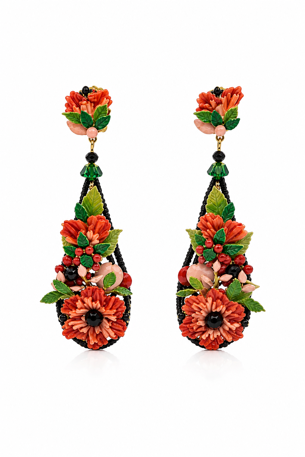 ORECCHINI GOCCE DI FIORI