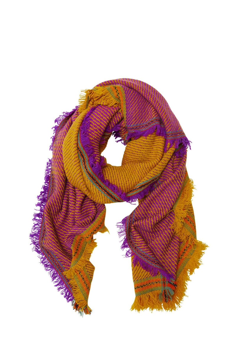 DIAGONAL FRAME SCARF