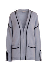 CARDIGAN WITH TRIMS