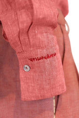 LINEN BIB SHIRT