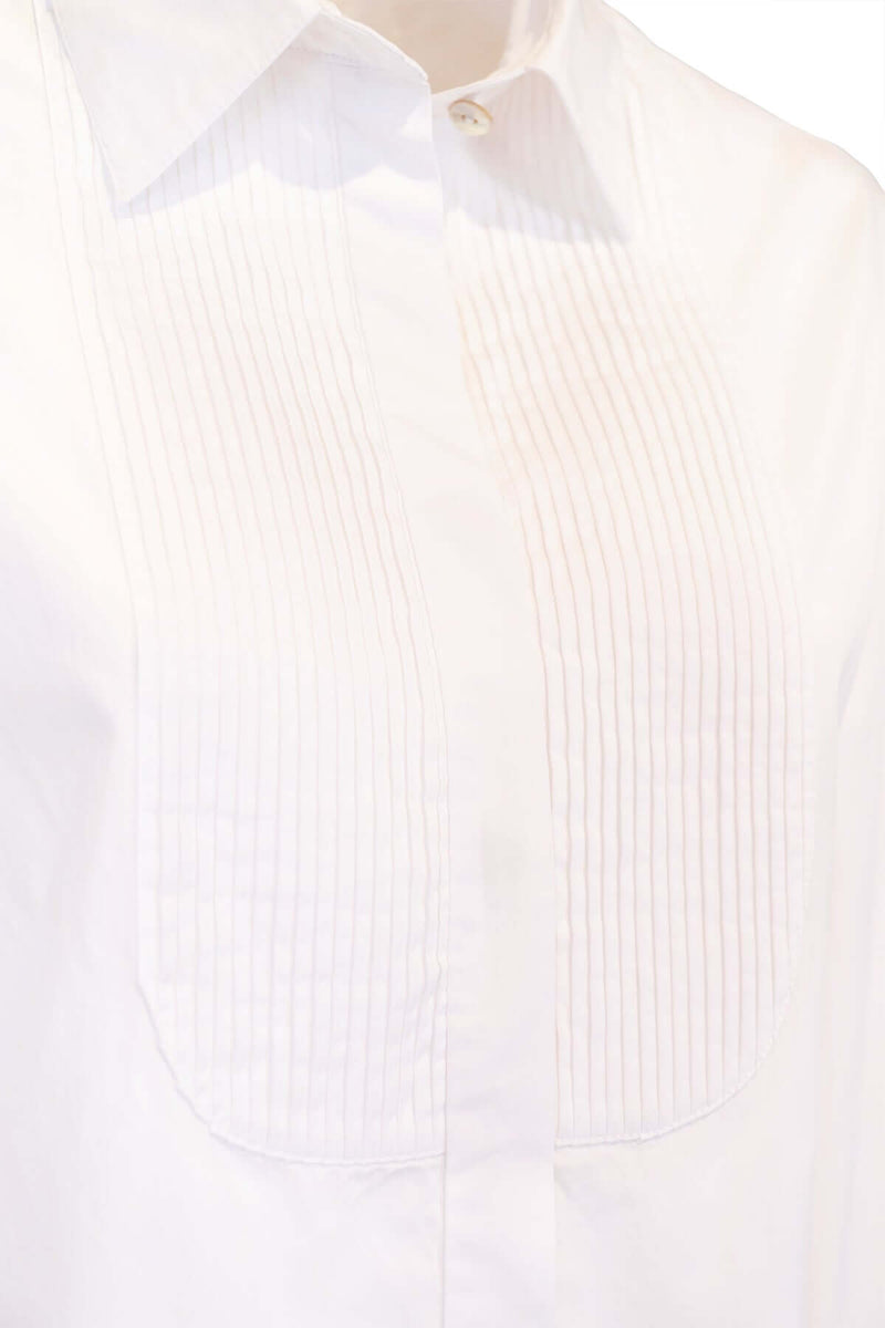 COTTON BIB SHIRT