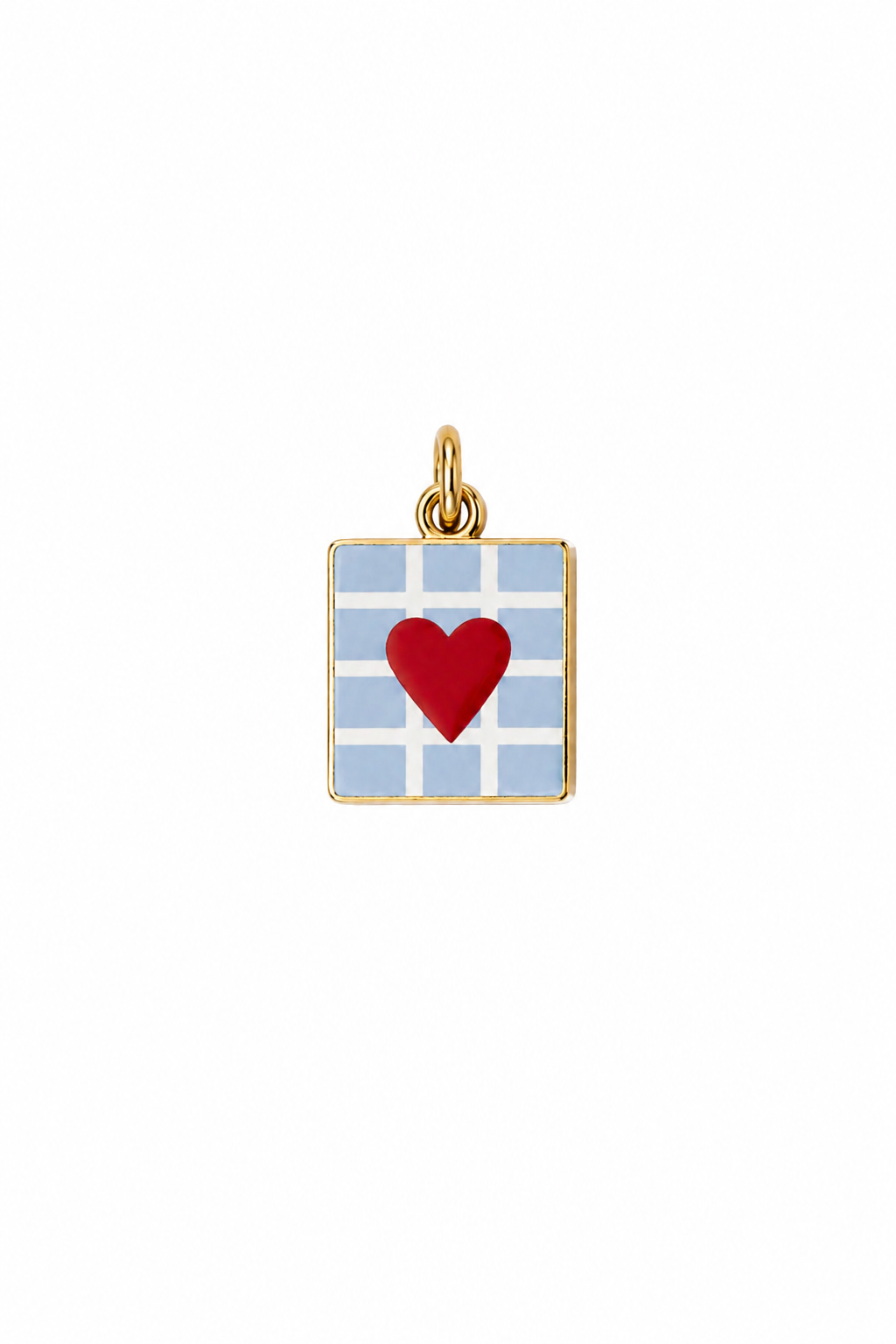 CIONDOLO CUORE STAMPATO