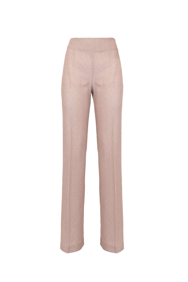 LUREX KNITTED TROUSERS