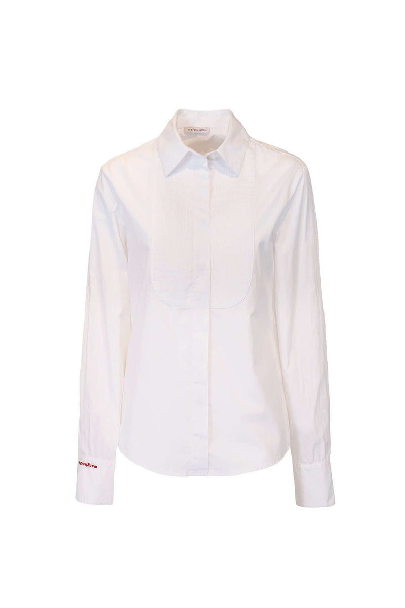 COTTON BIB SHIRT