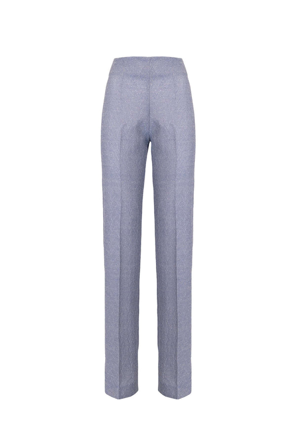 LUREX KNITTED TROUSERS