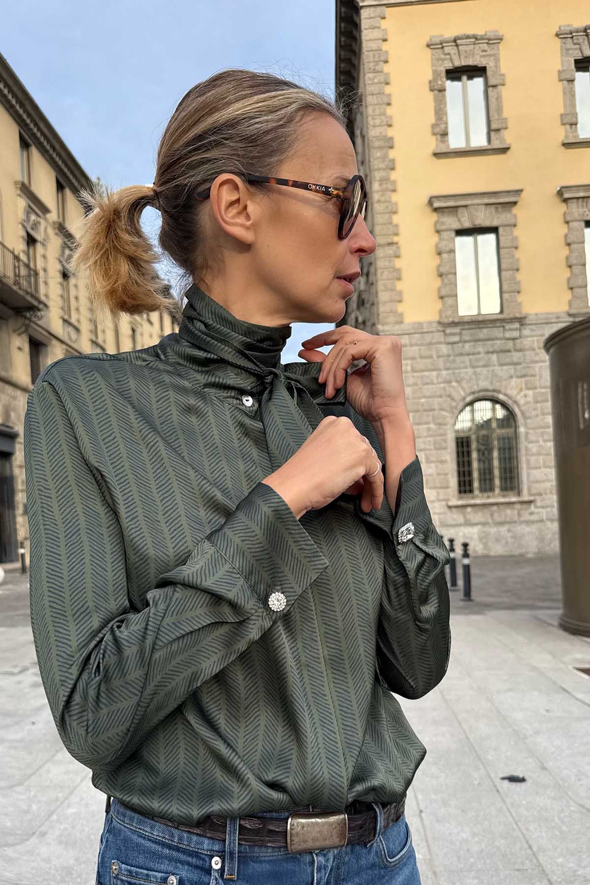 CAMICIA SETA GEMELLI