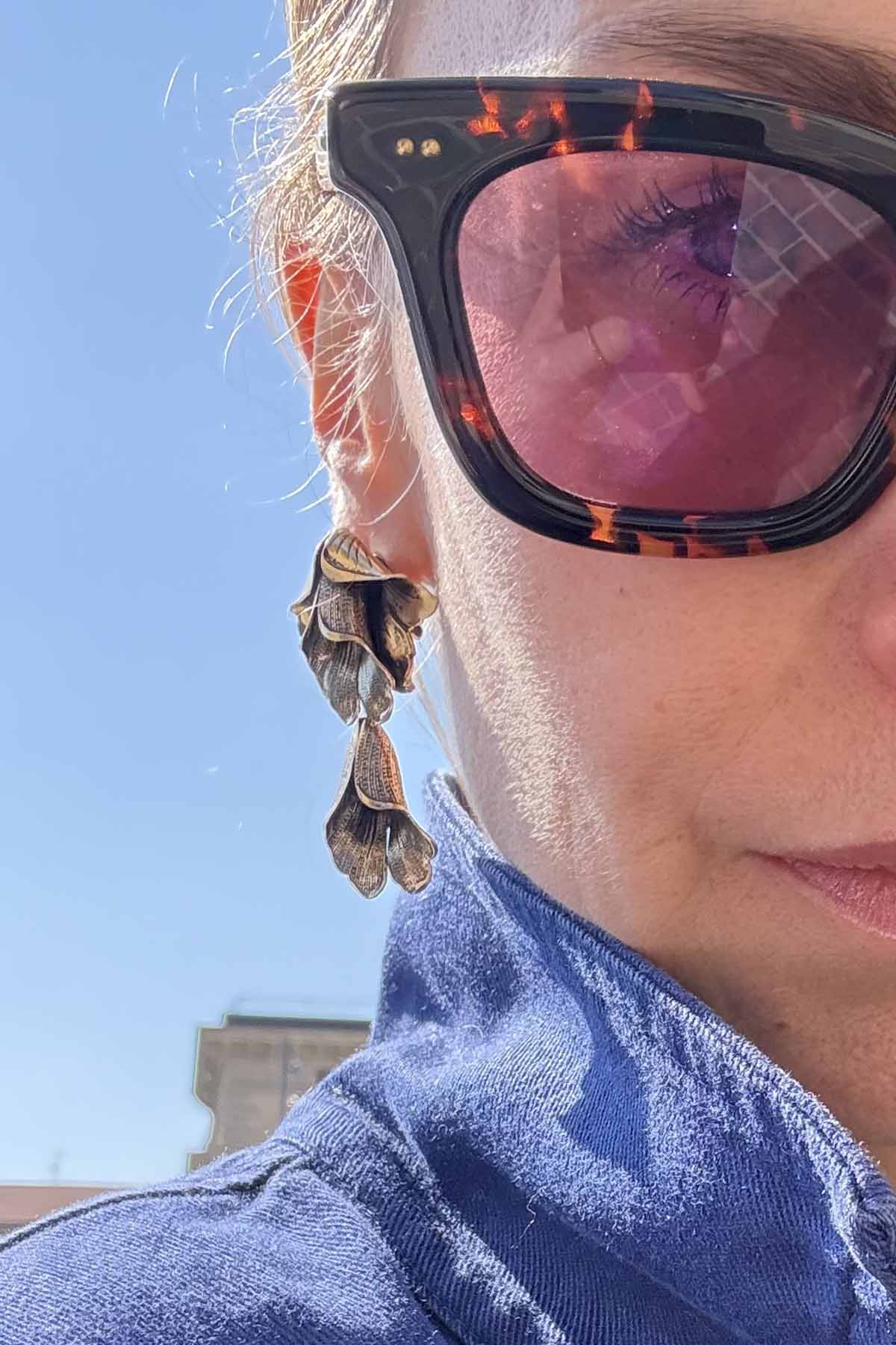 ORECCHINI CALLA CORTI