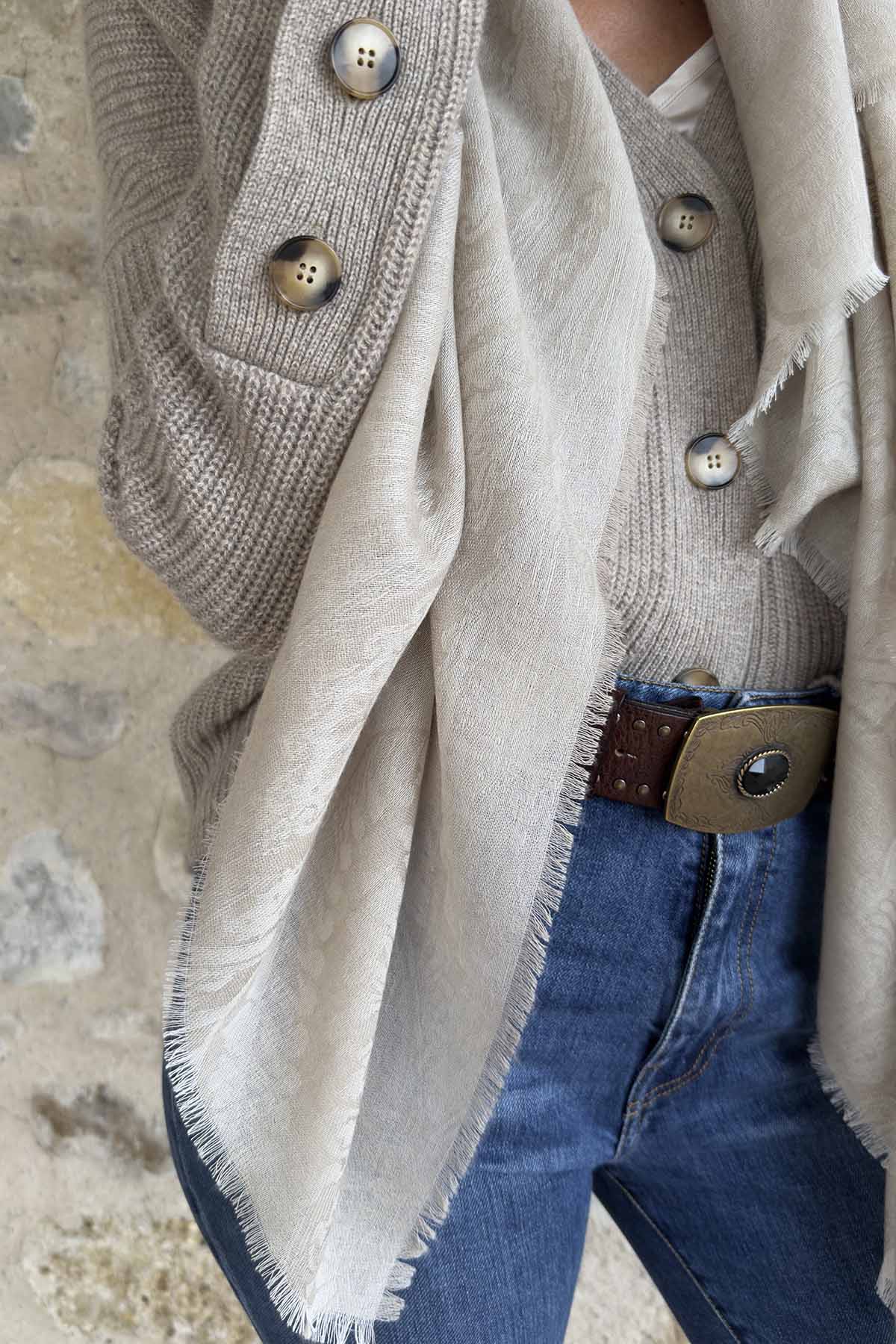 SCIARPA JACQUARD
