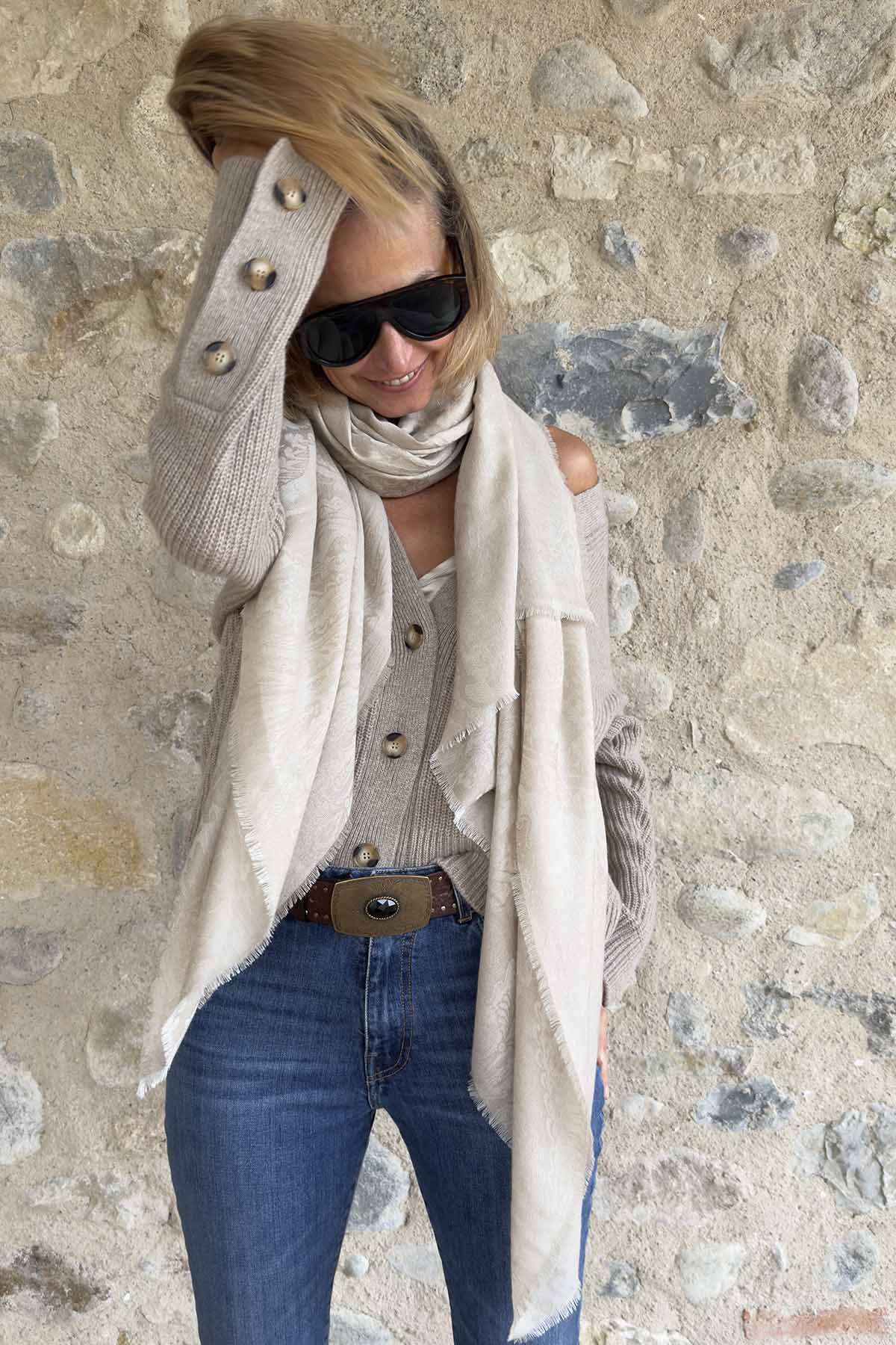 SCIARPA JACQUARD
