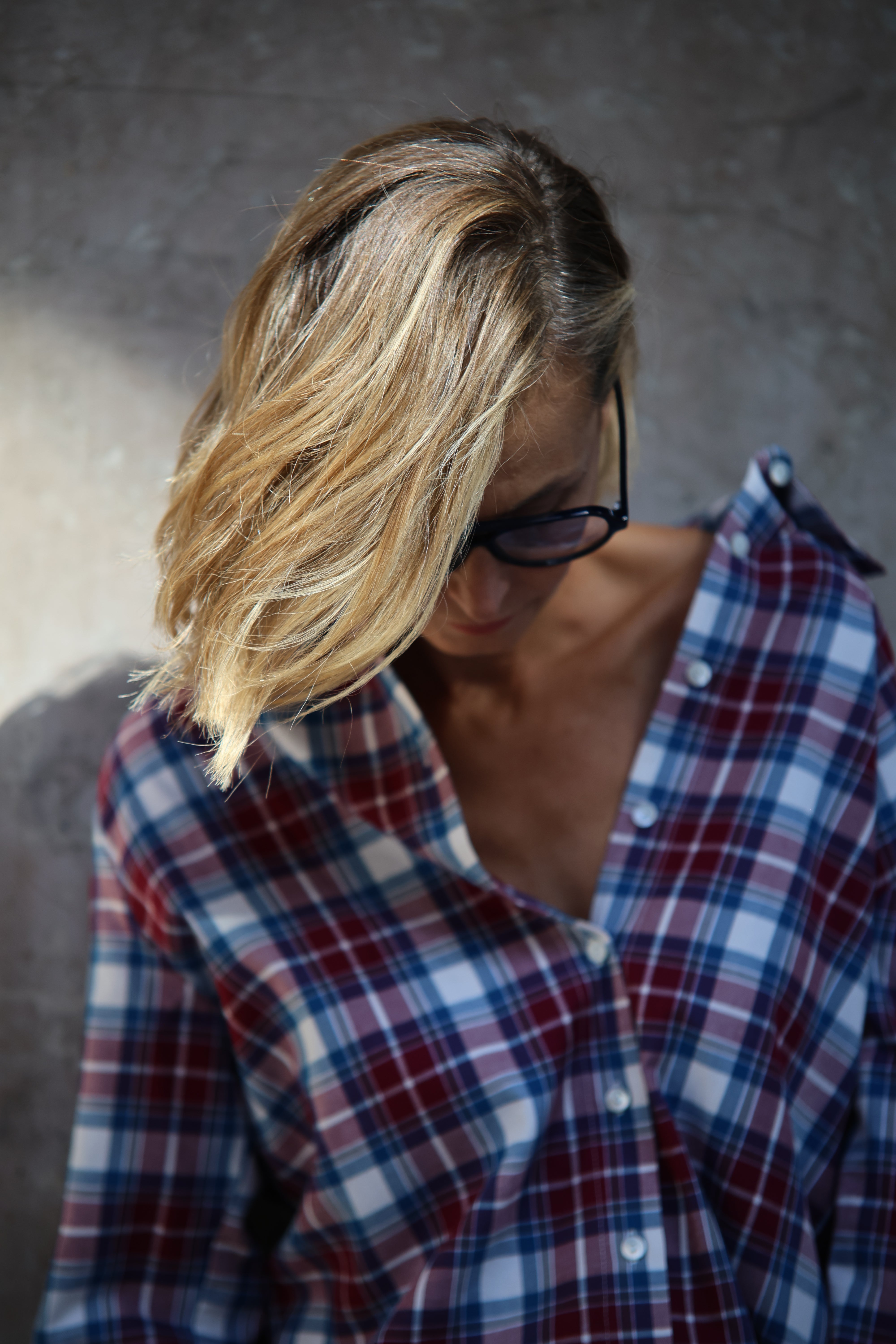 CAMICIA OVER CHECK