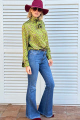 CAMICIA CON SCIARPA SETA