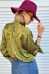 CAMICIA CON SCIARPA SETA