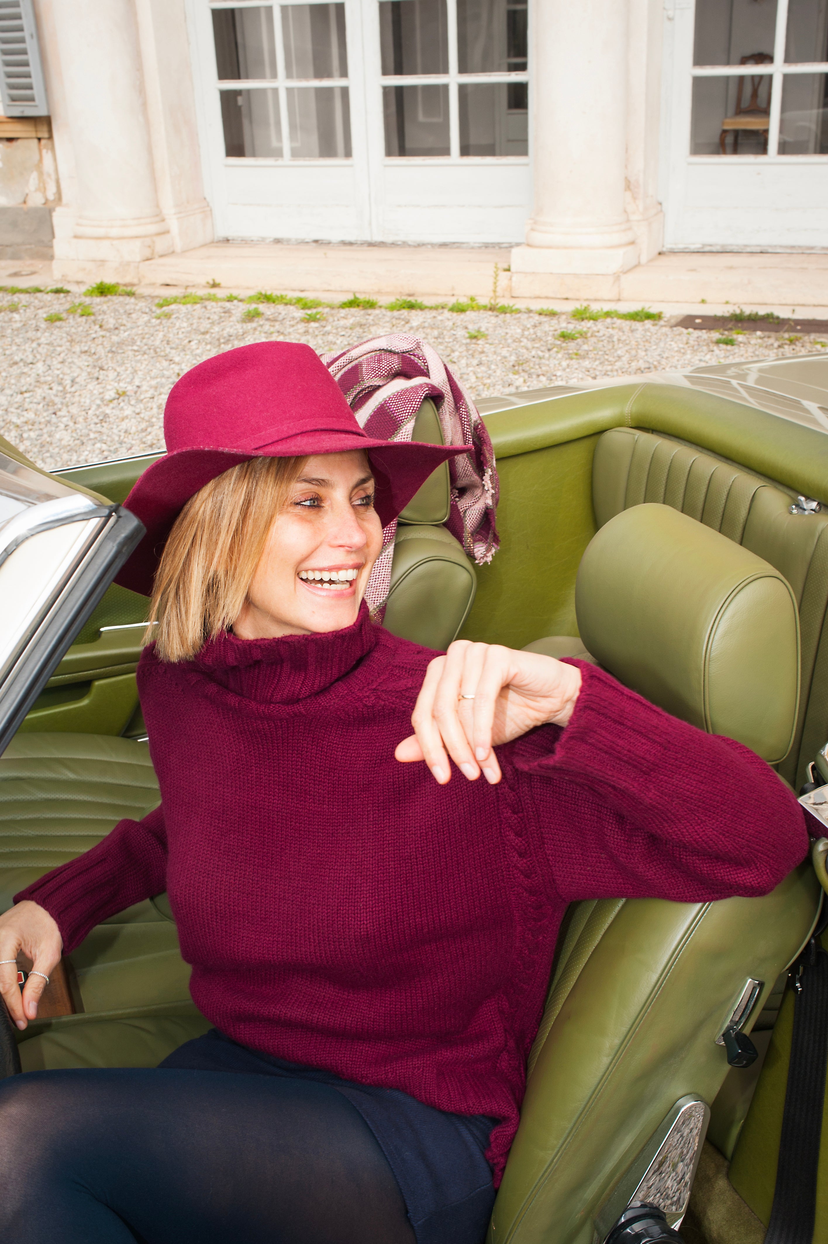 MAGLIA DOLCEVITA OVER CASHMERE