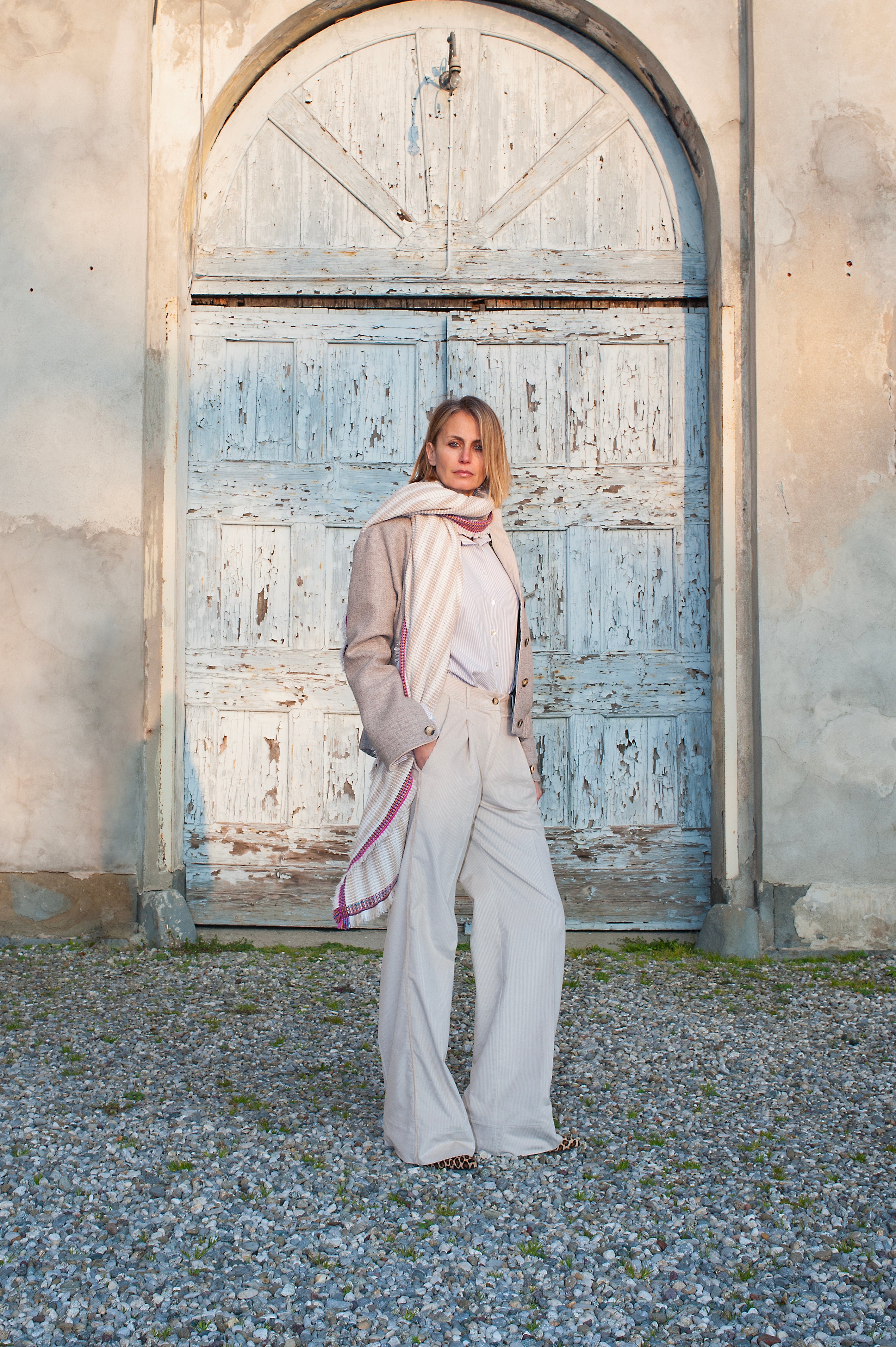 PANTALONE FLUIDO VELLUTO