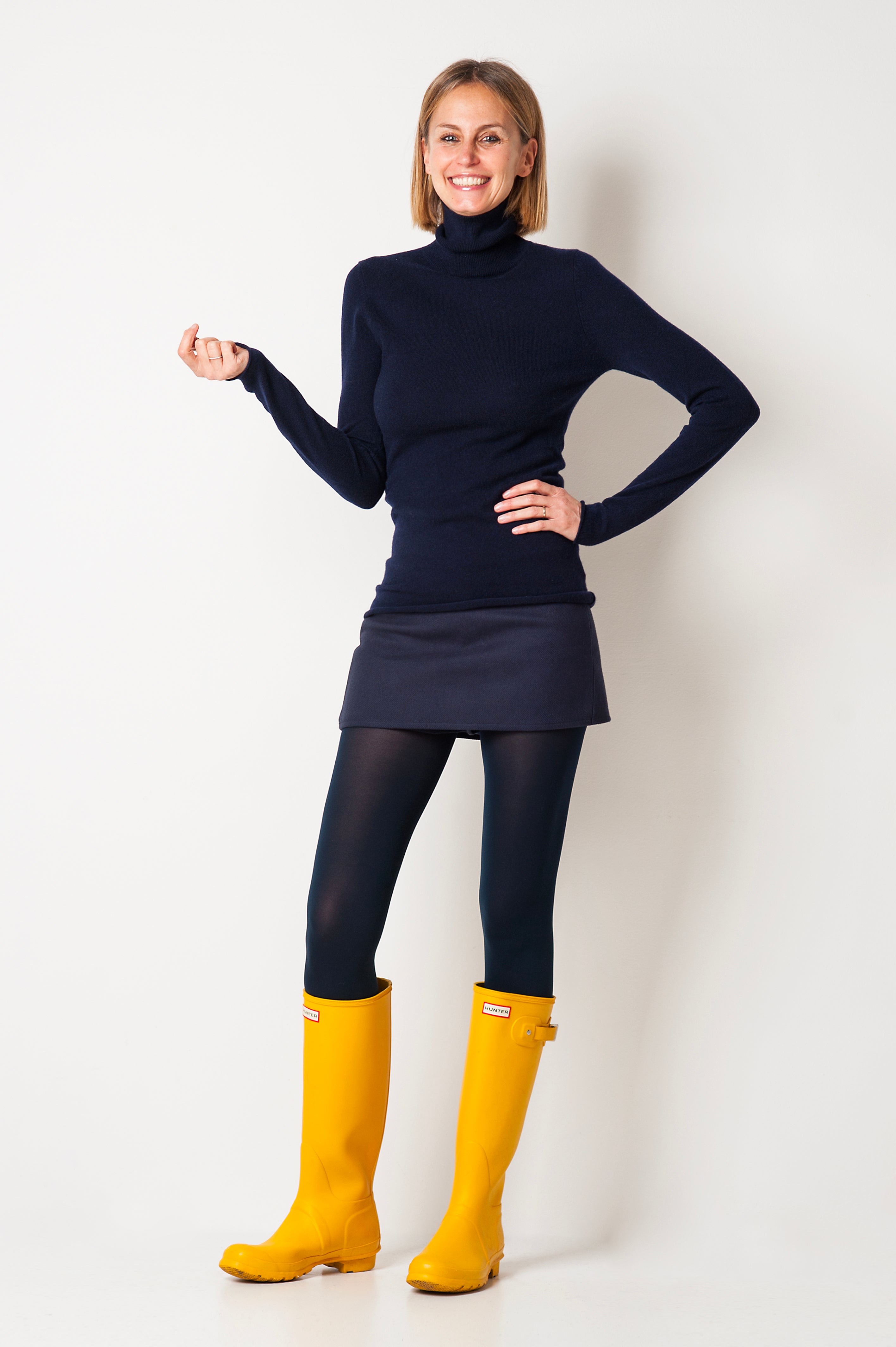 MAGLIA DOLCEVITA BOTTONI CASHMERE