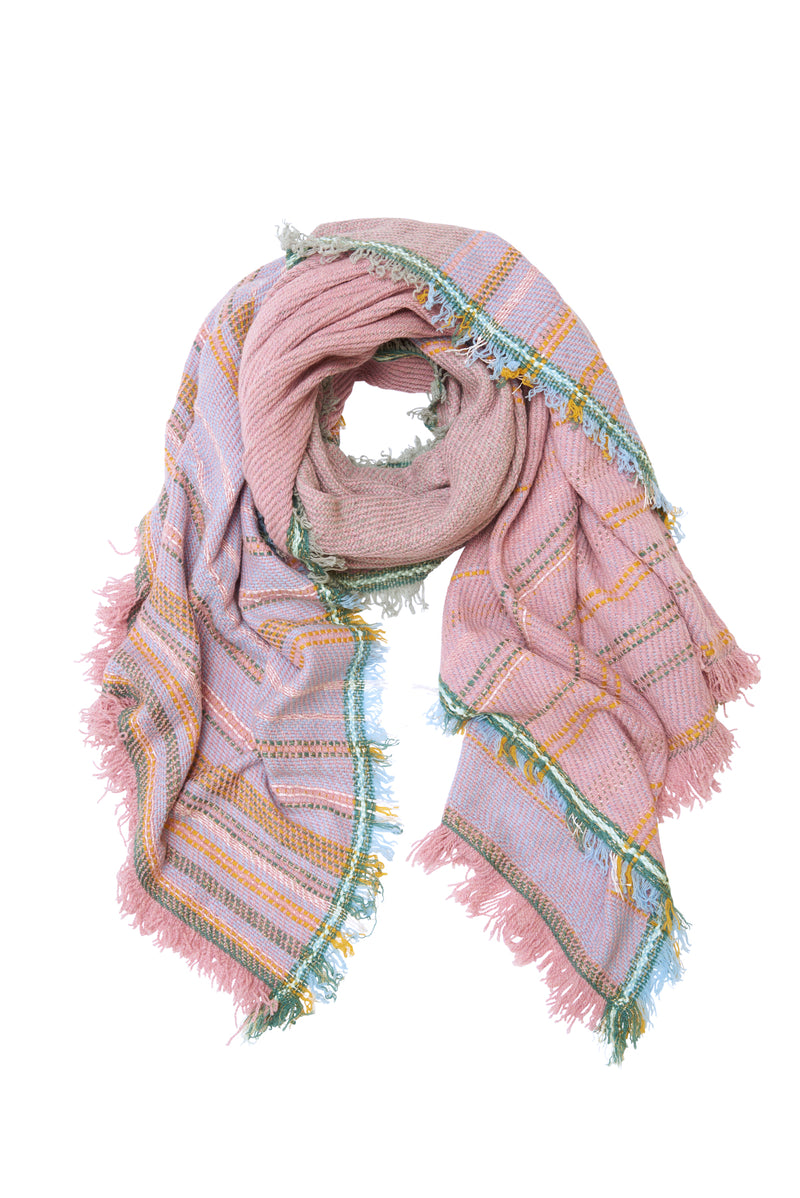 DIAGONAL FRAME SCARF