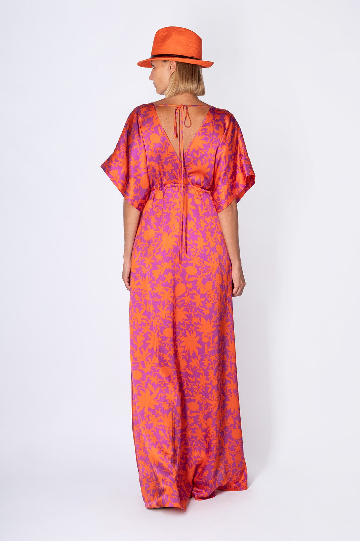 KIMONO FUCSIA-ARANCIONE