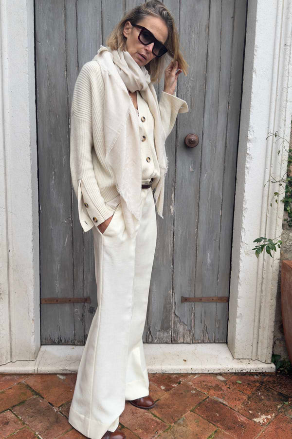 PANTALONE JACQUARD CASHMERE