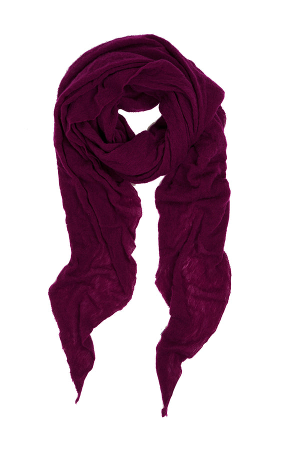 CLOUD DOUBLE-POINTED GARMENT-DYED SCARF MUST